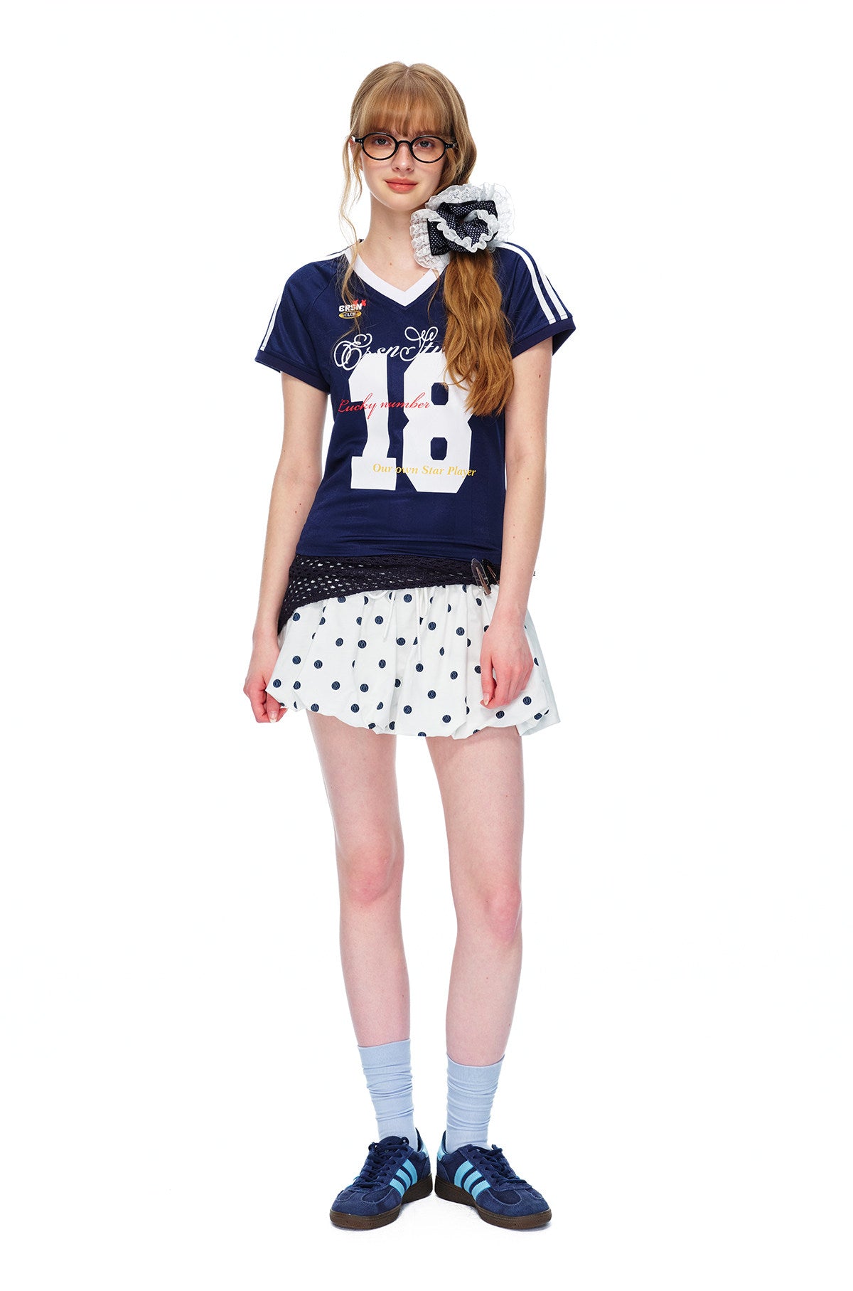 Game Day 2.0 Slim Jersey No. 18 - Navy