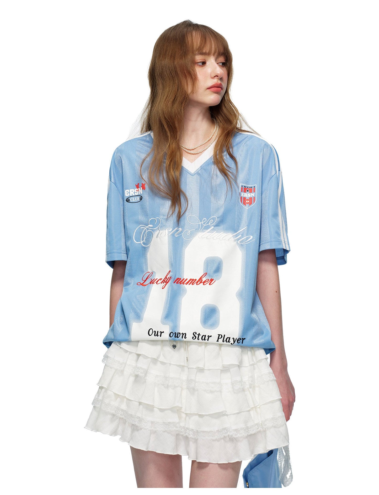 Game Day Jersey No. 18 - Blue