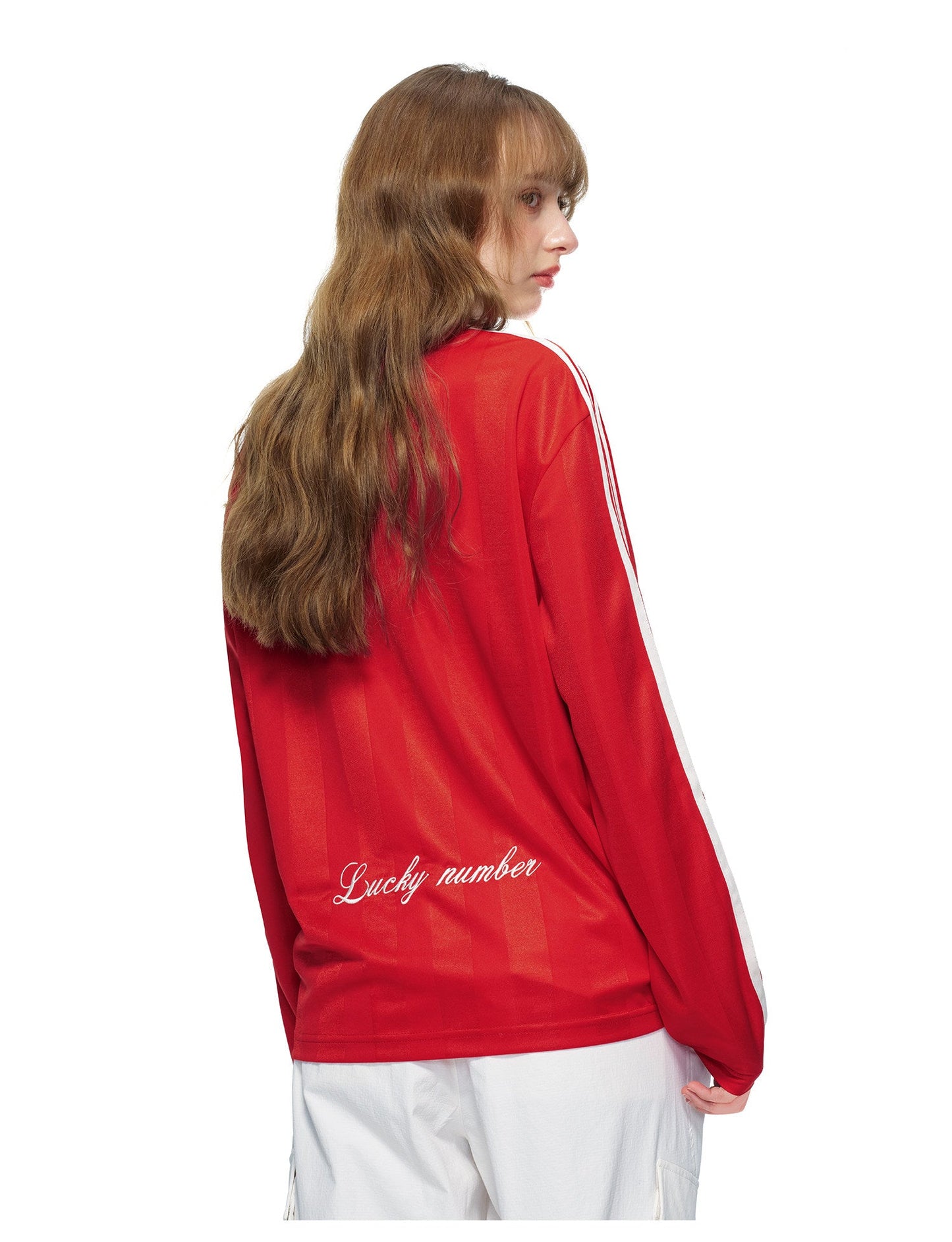 Game Day 3.0 Long Sleeve Jersey No. 18 - Red