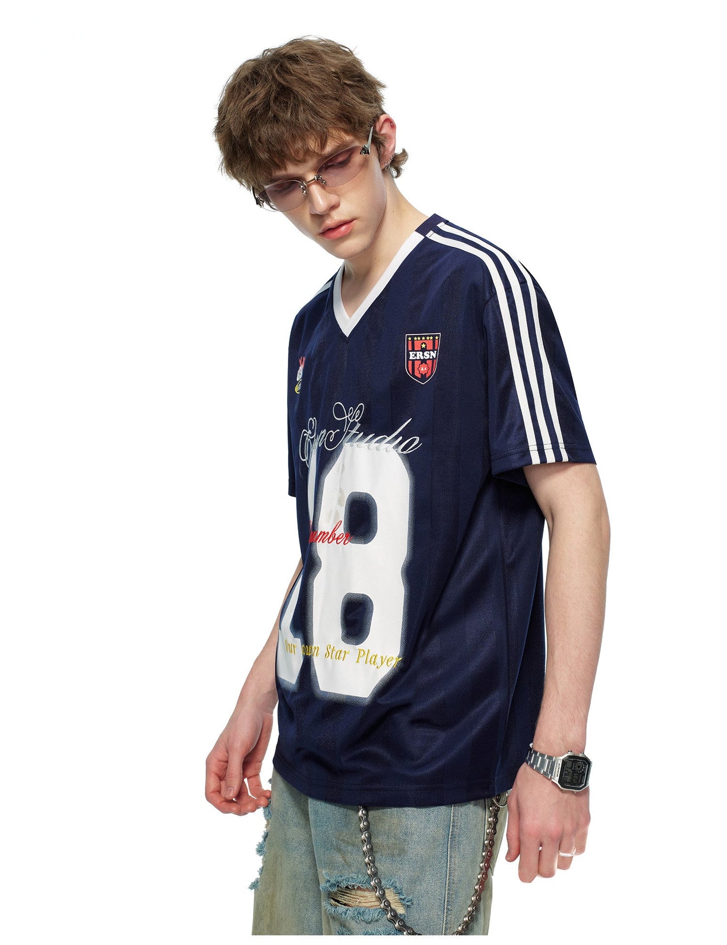 Game Day Jersey No. 18 - Navy