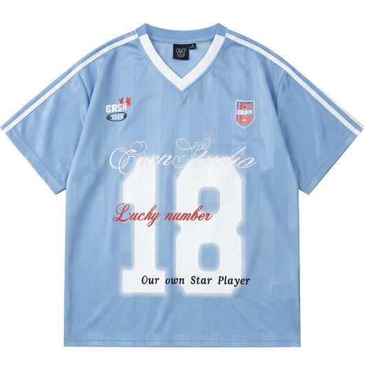 Game Day Jersey No. 18 - Blue