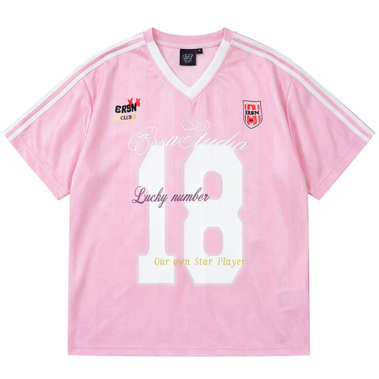 Game Day Jersey No. 18 - Pink