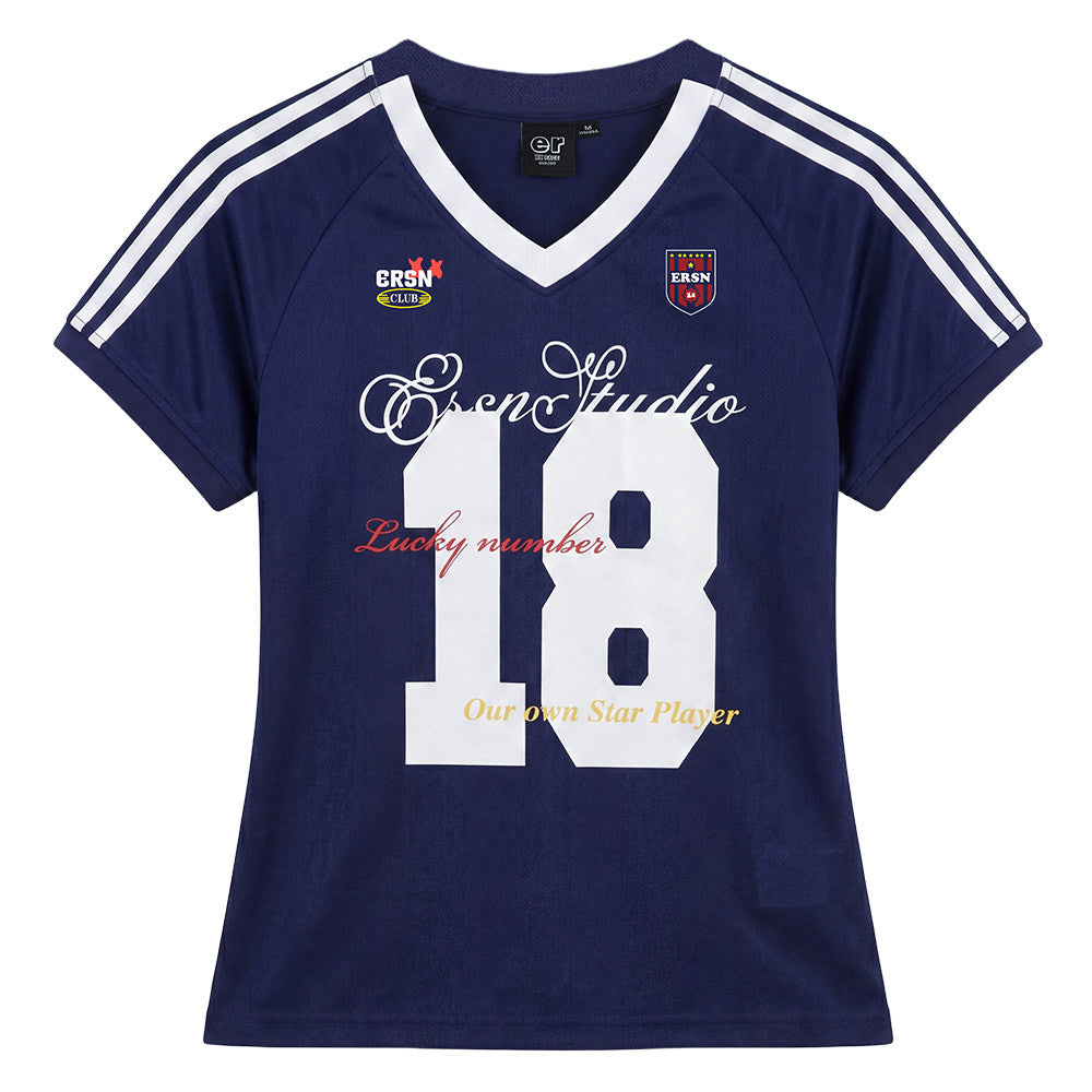 Game Day 2.0 Slim Jersey No. 18 - Navy