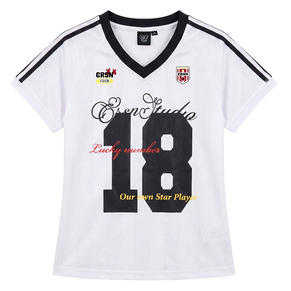 Game Day 2.0 Slim Jersey No. 18 - White